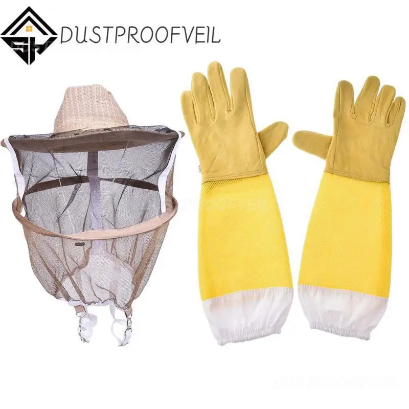 

Надежная сетка для насекомых, профессиональная ковбойская пчелиная шляпа, принадлежности для пчеловодства, защитный чехол для предотвращения удара пчелы, удобная вуаль