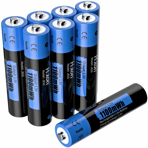 Аккумуляторная батарея Hixon 1,5 в aaa 1,5 МВт/ч в AAA, литий-ионная аккумуляторная батарея AAA, литиевые батареи aaa для игрушек с дистанционным управлением