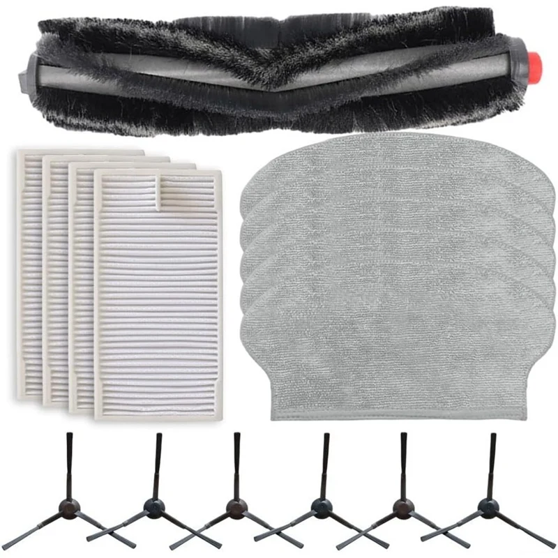 Для робота-пылесоса Eureka NER600 основная боковая щетка фильтр Hepa швабра тканевые