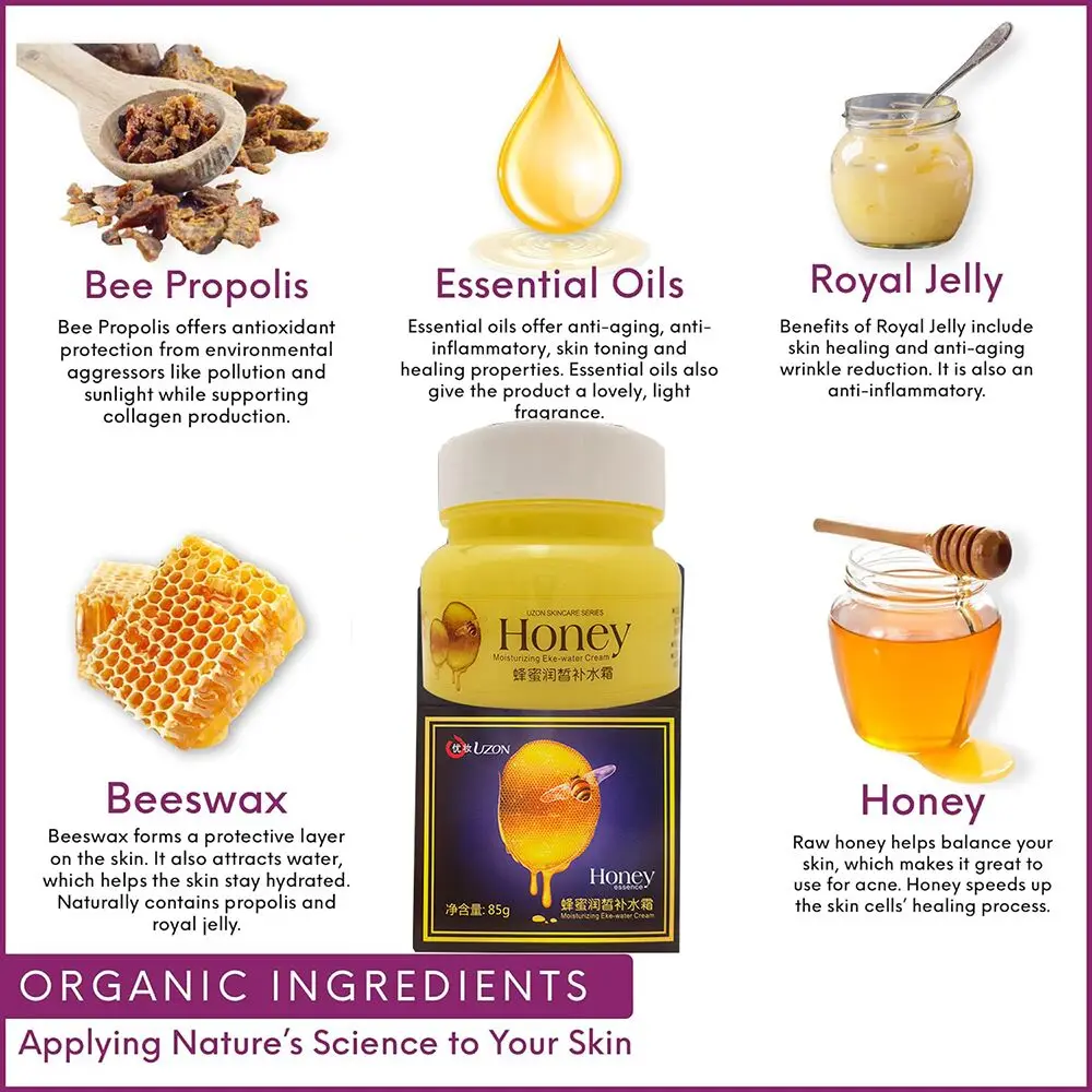 Оригинальный медовый лицо улитки крем сужающийся поры увлажняющий отбеливающая