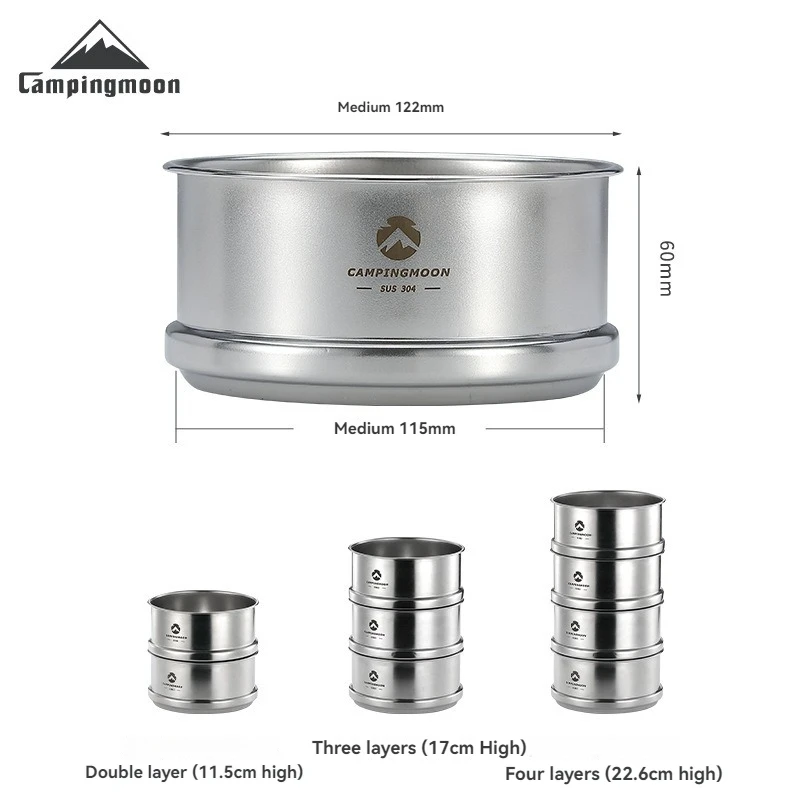 Портативная Походная Корзина Для Пароварки Из Нержавеющей Стали Пикника На