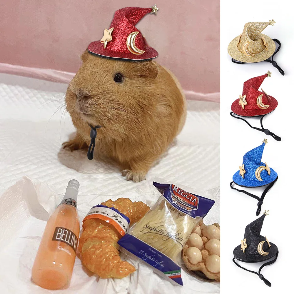 Halloween Lustige Chinchilla Hamster Hut Ecke Dekoration Hut Kleine Pet Headwear guinea schweine Kaninchen Zubehör Pet Liefert