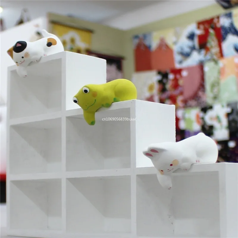 1 шт. монитор экрана компьютера маленькие украшения Настольная кукла кошка