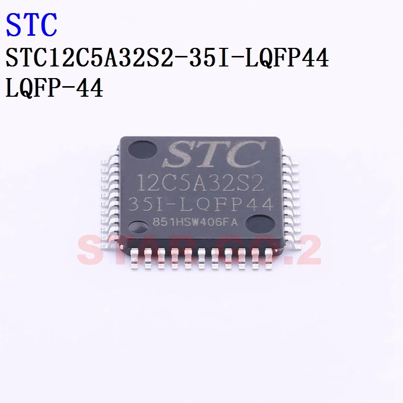 

2PCSx STC12C5A32S2-35I-LQFP44 LQFP48 PDIP40 STC Microcontroller