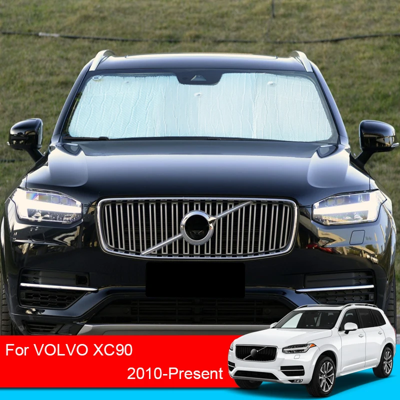 Для Volvo XC90 2010-2025 автомобильные солнцезащитные покрытие с УФ-защитой оконные шторы