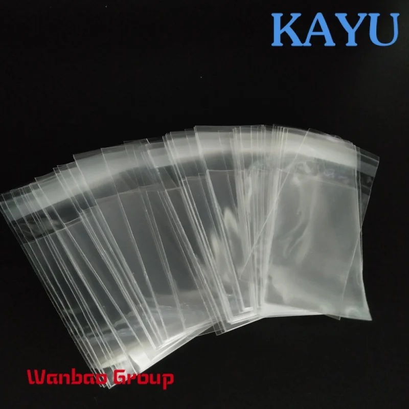 Clear Resealable  Self Adhesive Opp Poly Cellophane Food Candy Jewelry Gift Bags Packing Plastic Bag