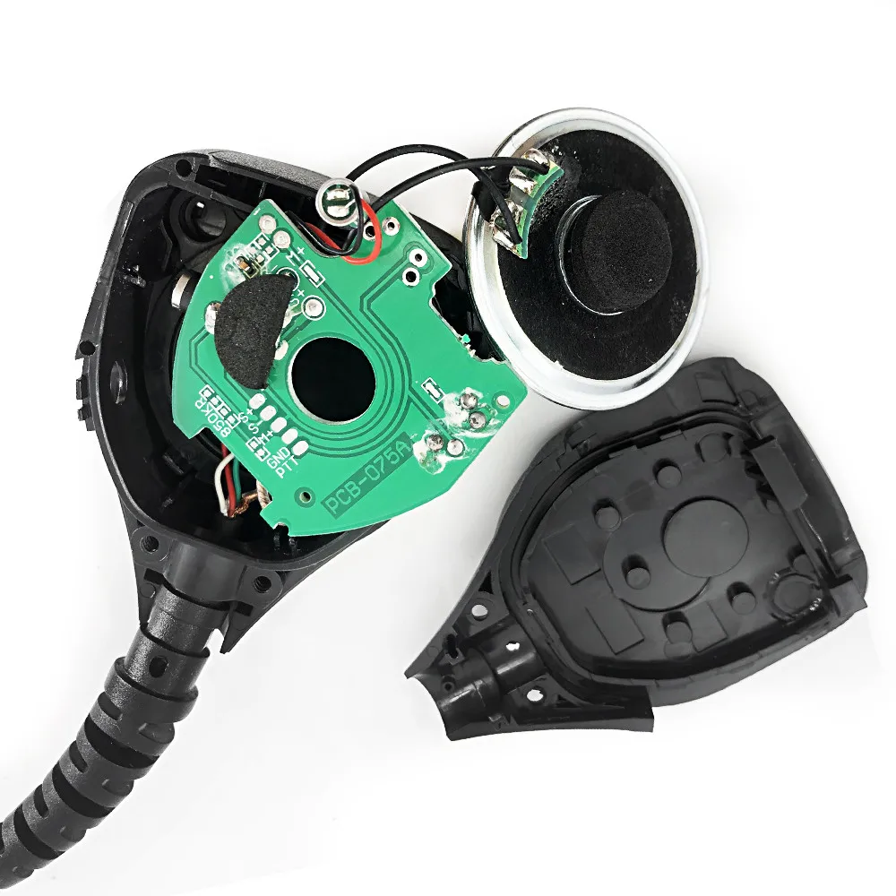 Walkie Talkie 2 Pin Shoulder Speaker Mic Remote Microphone for Radio CP200 CP200XLS PR400 GP88 GP3188 PMMN4029A