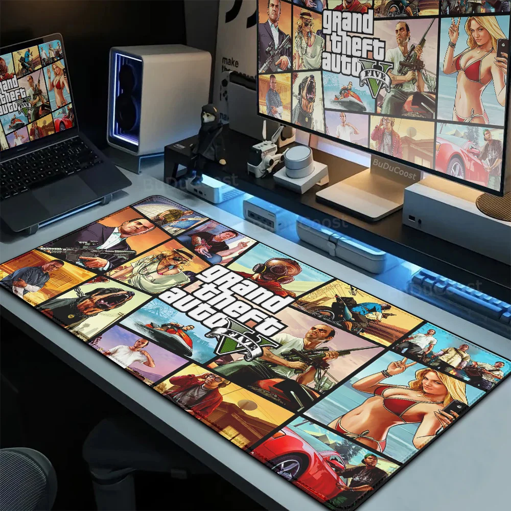 Игровой резиновый коврик XXL HD Настольный для клавиатуры компьютера большой