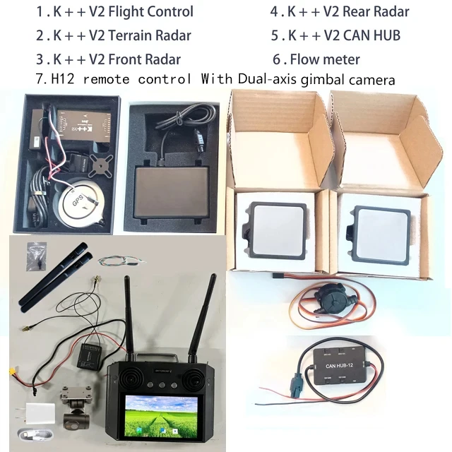 Skydroid H12 12CH 1080P цифровой видеопередатчик передачи видео данных JIYI K++ управление