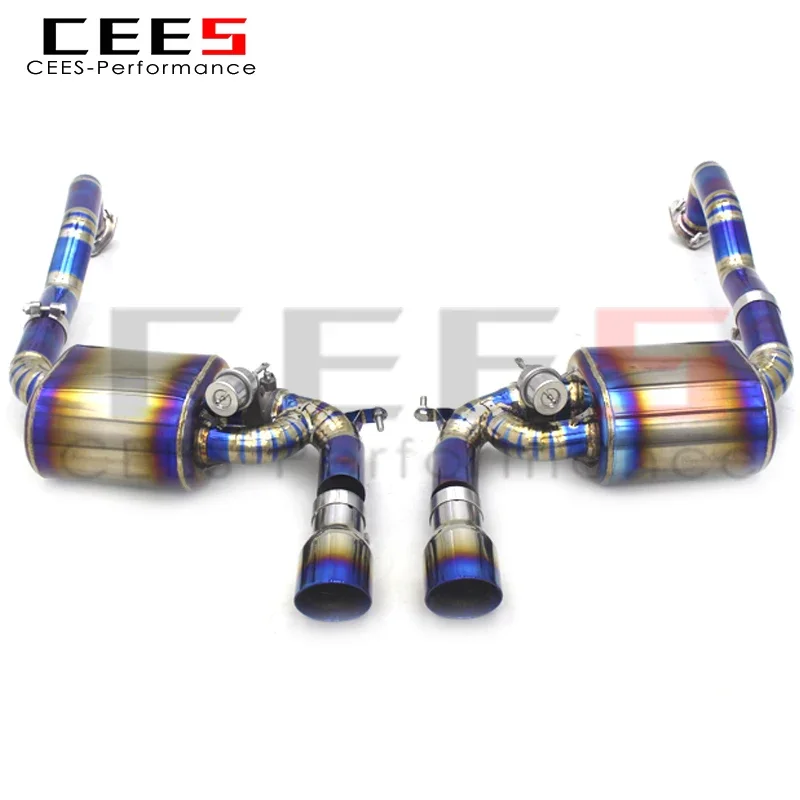 Глушитель CEES Valvetronic для Porsche Boxster/Cayman 987.2 2 7/2 9/3 4 2008-2012 выхлопная система Catback из