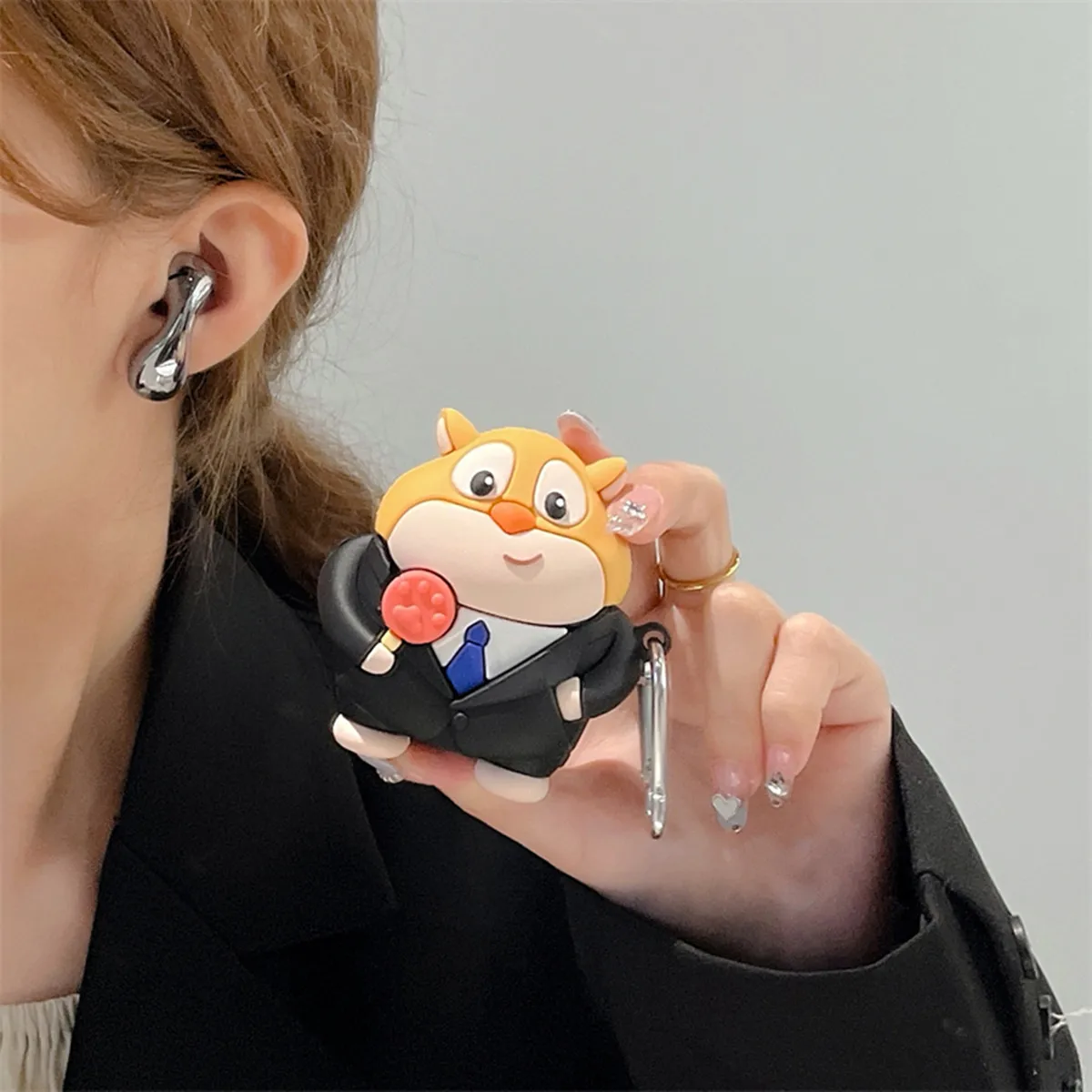 Силиконовые защитные чехлы для наушников Huawei Freebuds 5 цвет в ассортименте