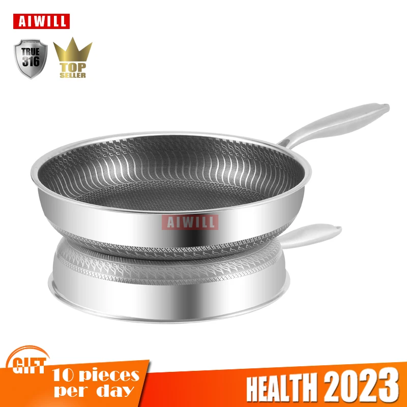 Nonstick Pan Cooking Fried Steak Pot Electromagnetic Furnace