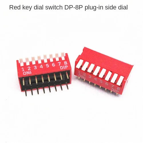 

Пианино-стиль, боковой циферблат 2,54 мм, 2P, 1/2/3/4/5/6/8P, прямой переключатель, красный/синий, 5 шт./партия