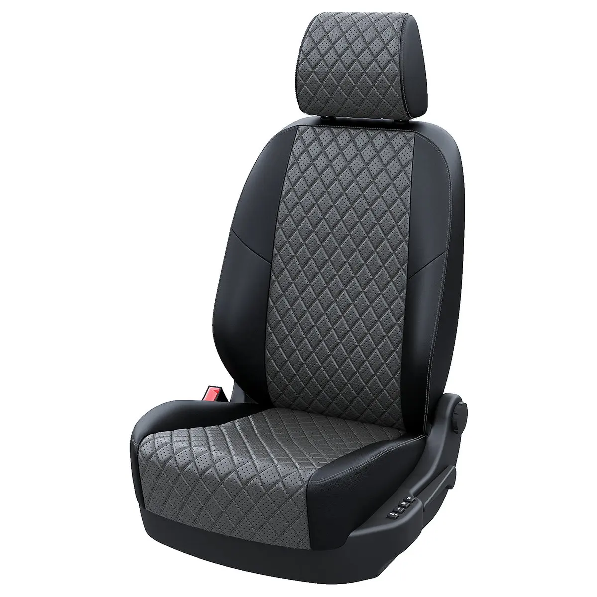 Чехлы на сиденья Тойота Камри XV30 5 2001-2006 Экокожа с ромбом