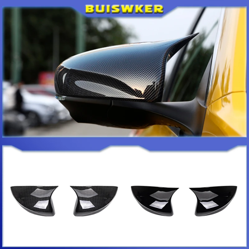 

Rearview Mirror Cover for MG 5 MG5 2021 Car Side Rear View Mirror Cover Trim Decorative Accessories, Carbon Fiber
