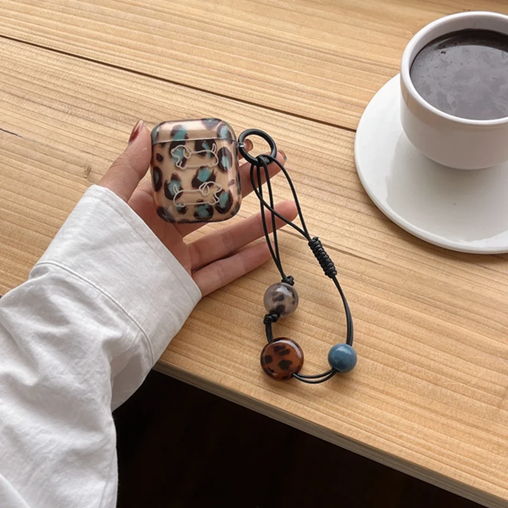 Сине-коричневый чехол для наушников AirPods 1/2/3/4 Pro 2