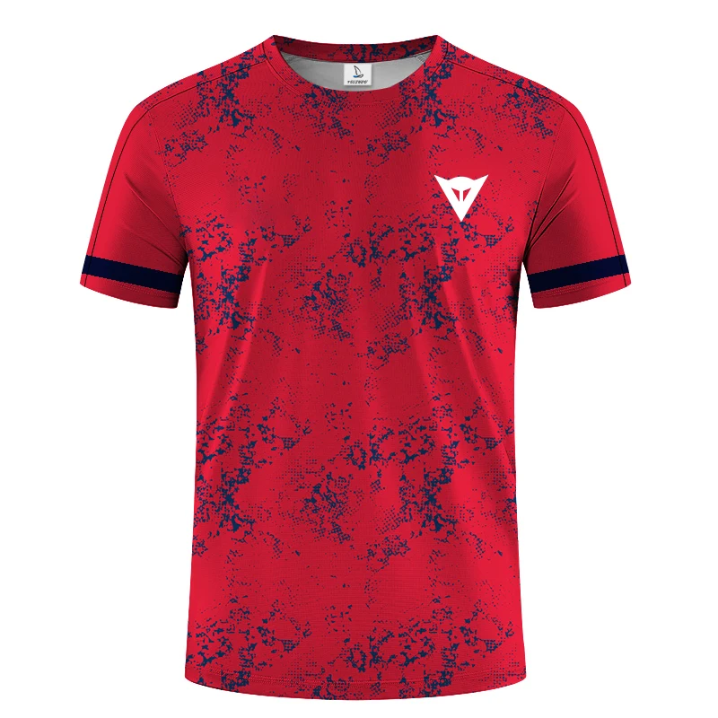 

Refreshing Sweat Waging Cycling Clothes Dainesea Printed Racing Top Boutique Men's T-shirt Breathable Men's Style Short Sleeves