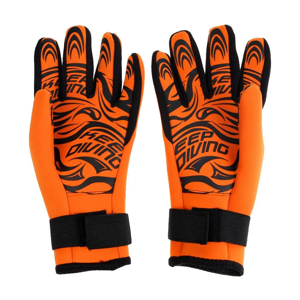 

2x 1 Pair Neoprene Diving Gloves with Tape Sports Accessory