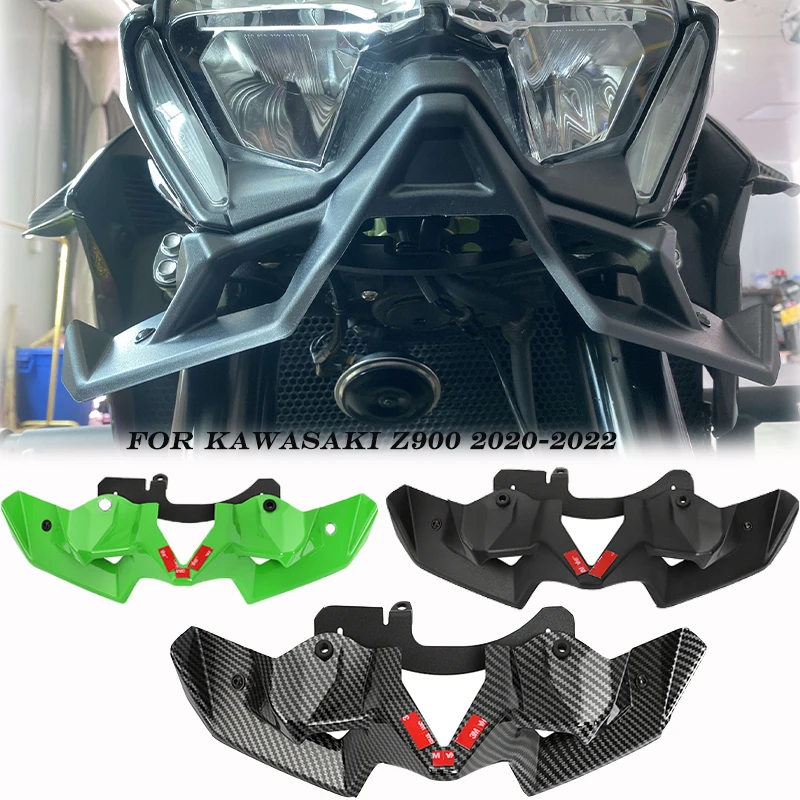 

MTKRACING For KAWASAKI Z900 Z 900 2020-2022 Front Fairing Winglets Aerodynamic Wing Shell Cover Protection Guards Kit