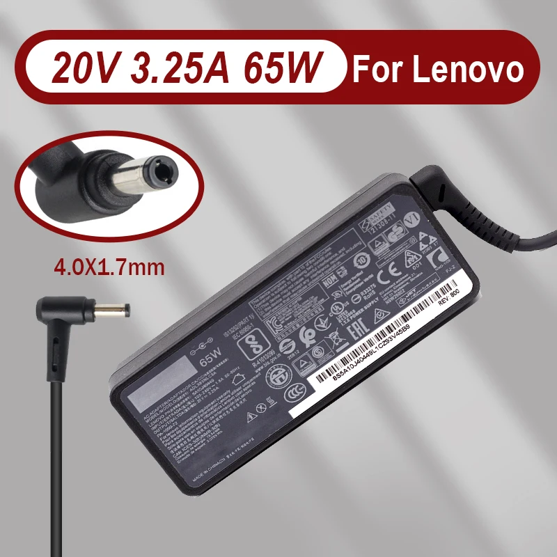 Адаптер переменного тока ADLX65NLC3A 20 в 4 0 а 65 Вт 1 7x510 мм для Lenovo Thinkpad Ideapad 310 S TianYI