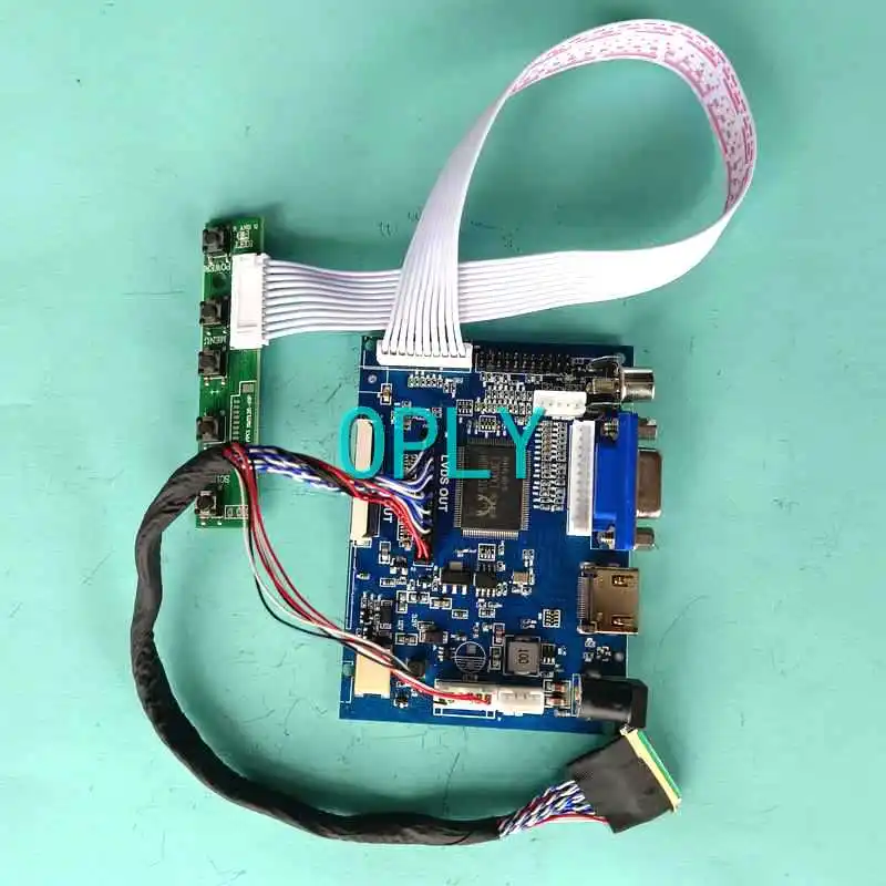 

For LTN156AT26 LTN156AT27 Laptop LCD Screen Driver Controller Board 15.6" DIY Kit 1366*768 AV VGA 40 Pin LVDS HDMI-Compatible