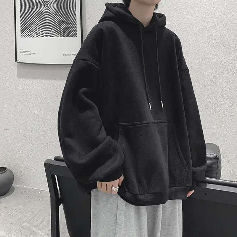 

Fashion Unisex Brand Men's Hoodies New Spring Autumn Casual Hoodies Sweatshirts Men's Top Solid Color Hoodies Sweatshirt Male