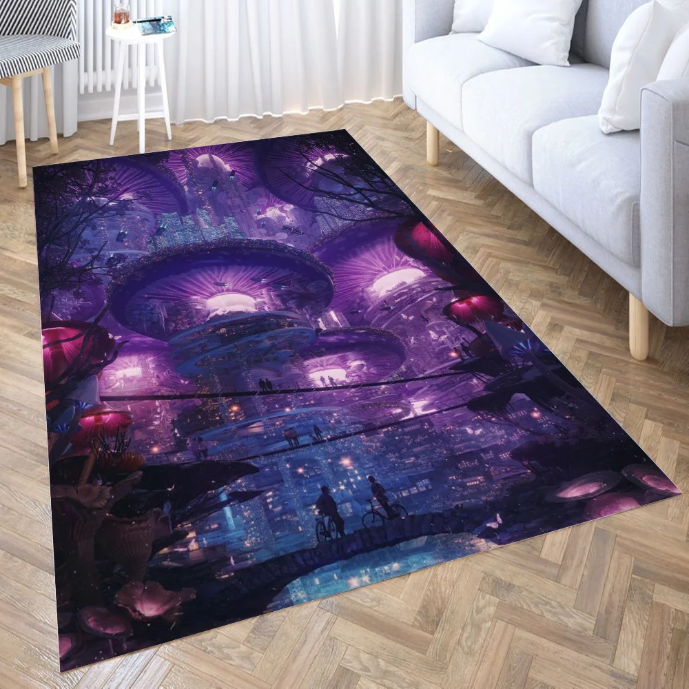 

Ковер BIOLUMINOCITY для гостиной, ковер для детской кровати, напольные ковры для окна, прикроватный домашний декор, коврики, коврик