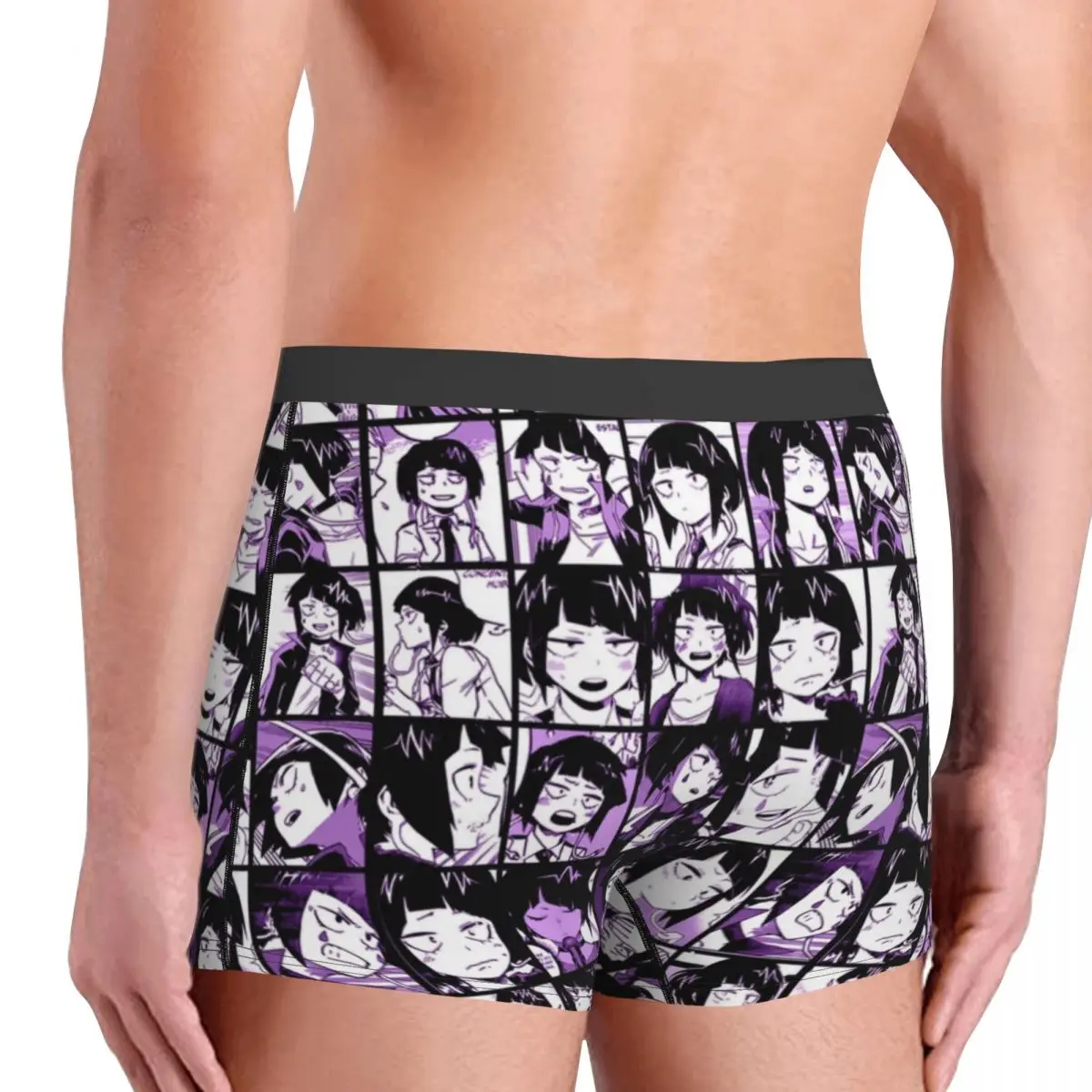 Мужские трусы-боксеры Трусы из полиэстера нижнее белье Jirou Kyouka коллаж женское -