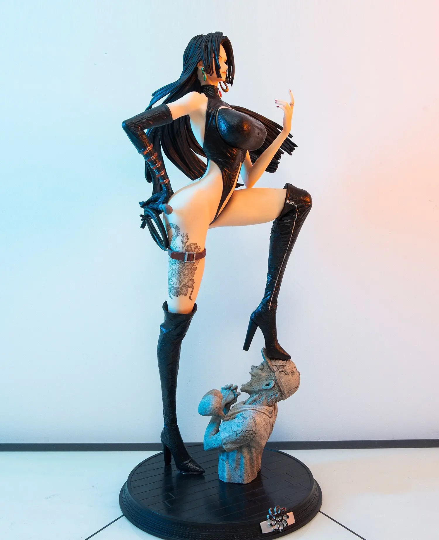 

49cm Janpanese Anime Sexy Figure Boa Hancock Action Figure GK 1/4 Boa Hancock Figurine Adult Collection Model Doll Toys