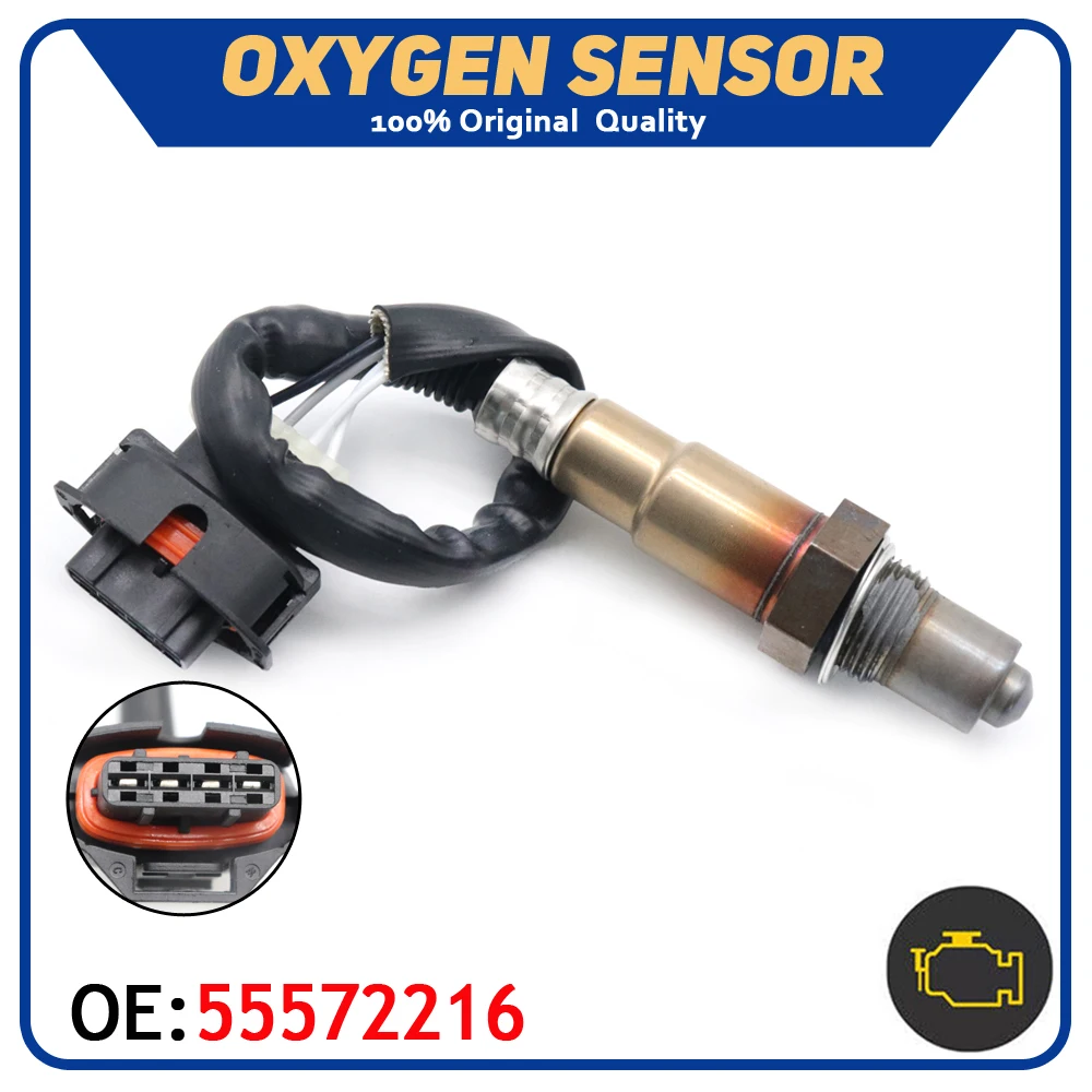

Car Lambda Oxygen O2 Sensor Air Fuel Ratio Sensor 55572216 For Chevrolet Cruze Limited Trax Sonic 11-16 1.4L 1.8L Downstream