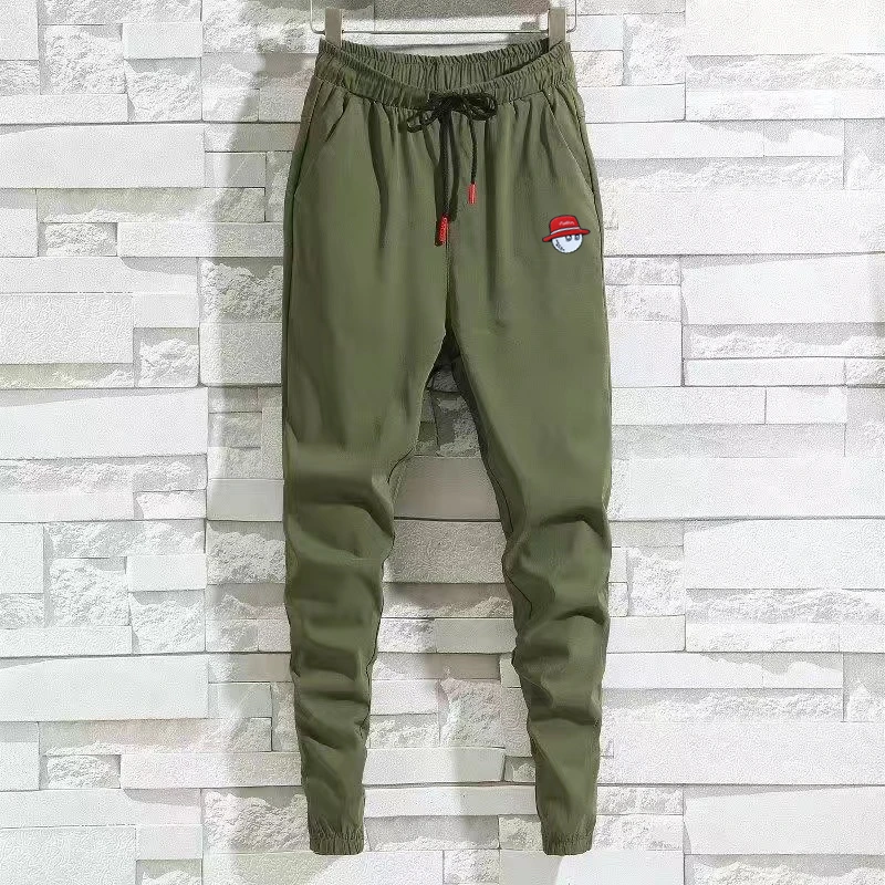 Spring Autumn Men's Golf Pants High Quality Elasticity Fashion Casual Breathable J Lindeberg Trousers Horse Malbon Golf Clothing