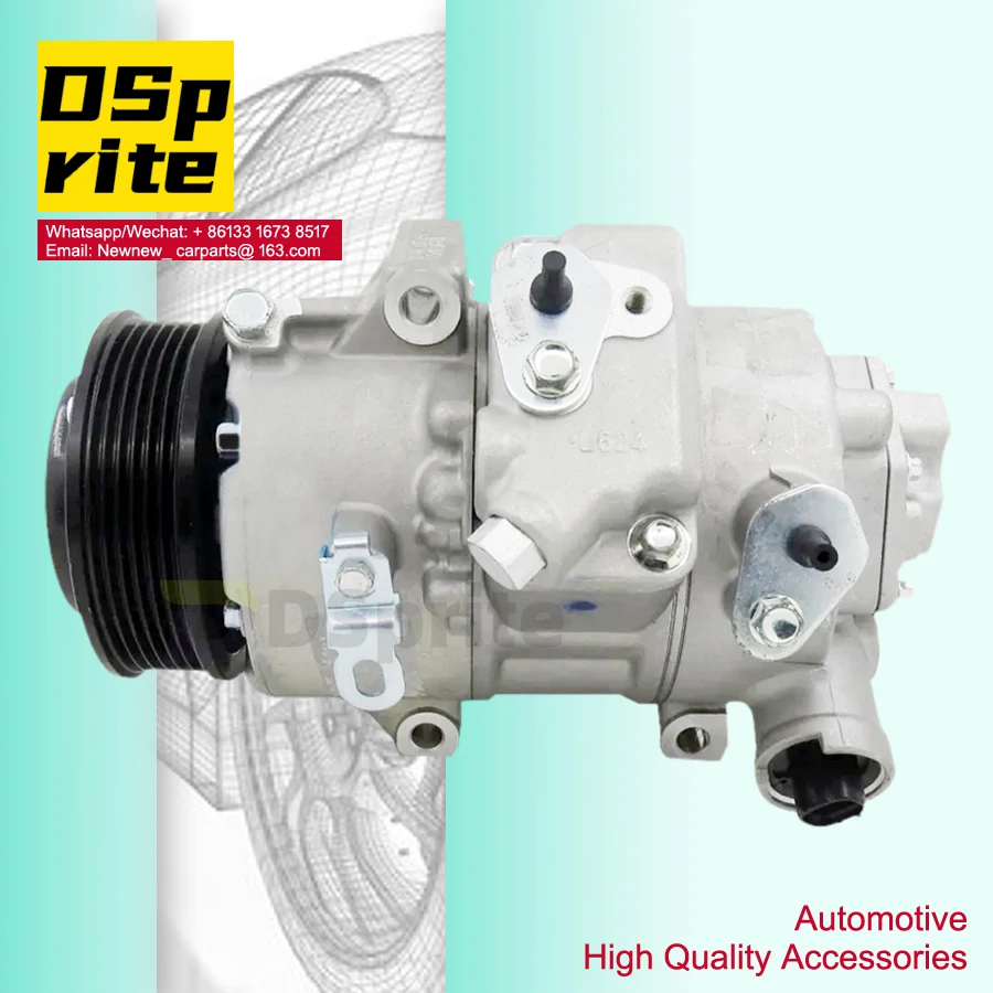 Компрессор переменного тока для Toyota Corolla Altis 1.6L 1.8L 1zzfe 3zzfe 447190-8502 88310-1A751 88310-1A750 883101A751