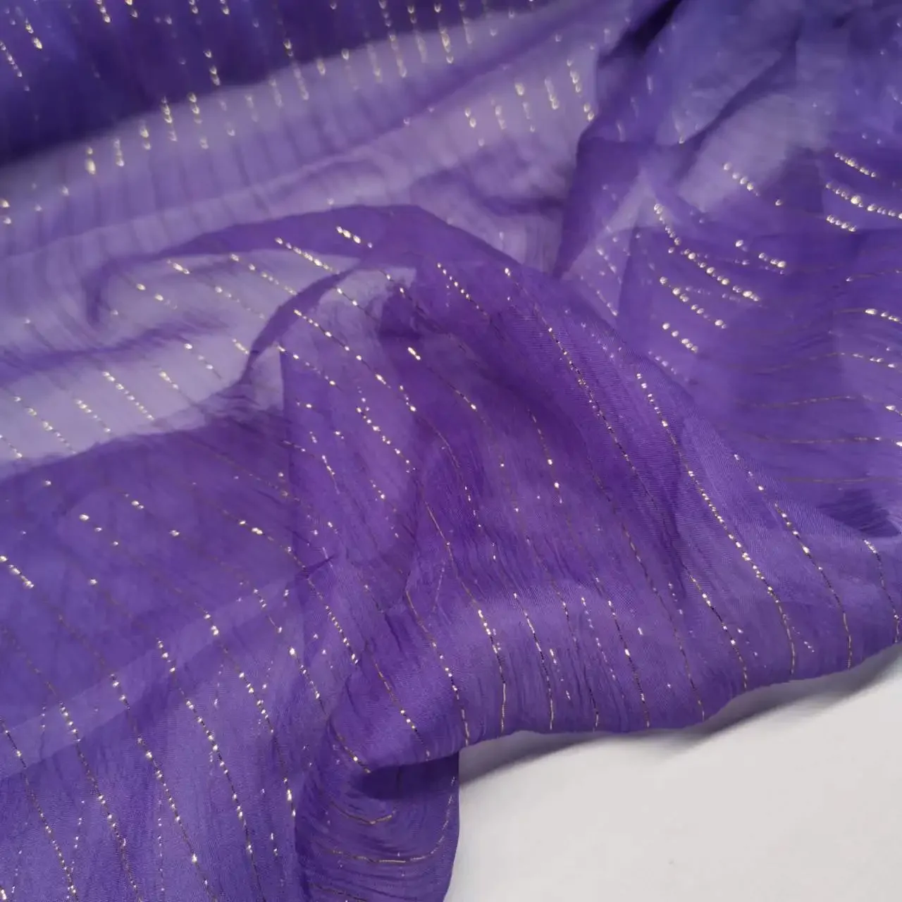 Мерцающая блестящая ткань жаккардовая для платьев