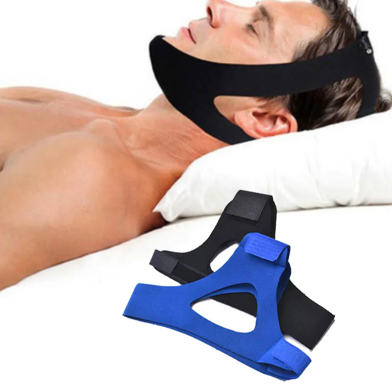 

For Women Men Better Breath Dropshipping Anti Snoring Belt Triangular Chin Strap Mouth Guard Gifts Health Snore Stopper Bandage