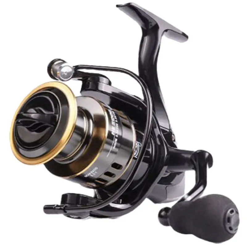 

Катушка для спиннинга металлическая беззазорная, Рыболовная катушка для дальнего заброса, кастинговое удилище