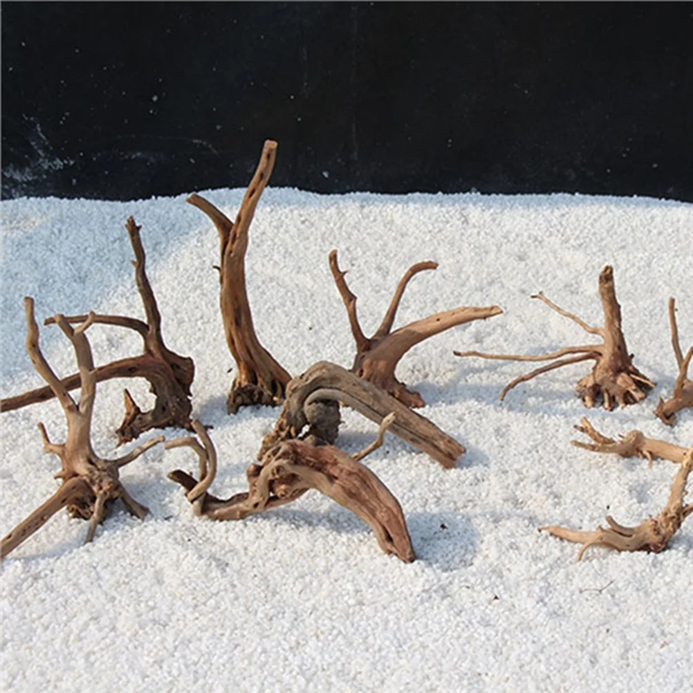 

4Pc Driftwood Branch Tank Sink Tank Natural Tree Trunk Driftwood for Aquarium Natural Aquarium Driftwood
