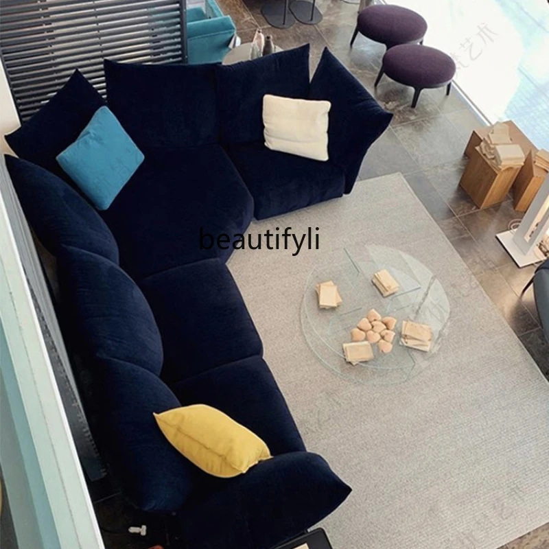 

LBX Italian down Fabric Sofa Modern