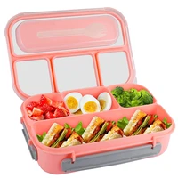bento box lunch box 81oz new lunch containers for adults kids toddler bento boxes with 4 compartmentsfork leak proof microwave
