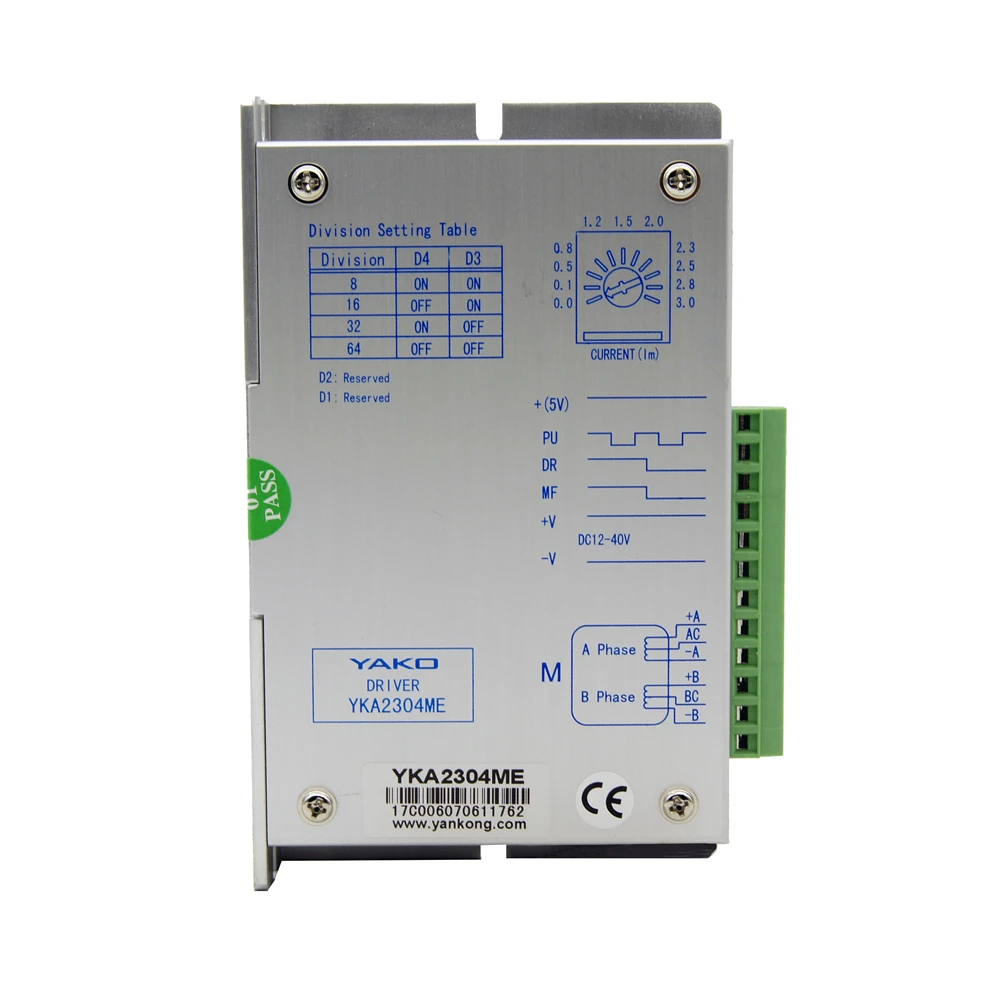 Драйвер шагового двигателя YAKO YKA2304ME