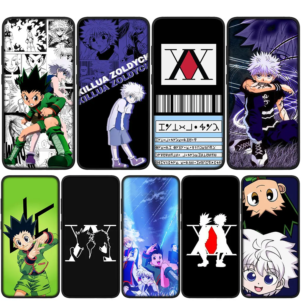 Чехол Killua Hxh Hunter X Gon Freecss для OPPO A94 A95 A93 A92 A72 A52 A96 A12 A15 A16 A17 A55 A56 A53 A54 A76 A32 - купить по