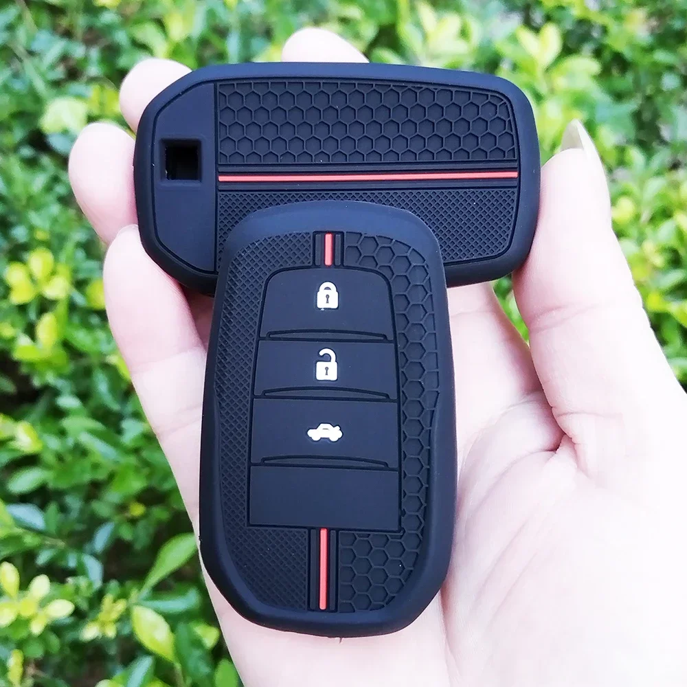 Чехол для ключа автомобиля Toyota Corolla 2023 Yaris Cross RAV4 Prius Camry Highlander Venza Fortune Land Cruiser LC200 LK200