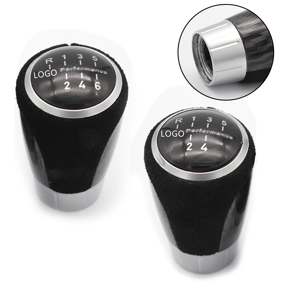 

M5/6 Speed Car Gear Shift Knob Head Leather Shifter Lever HandBall For BMW E81 87 E46 E90 E91 E92 E88 E82 25110429269 429269