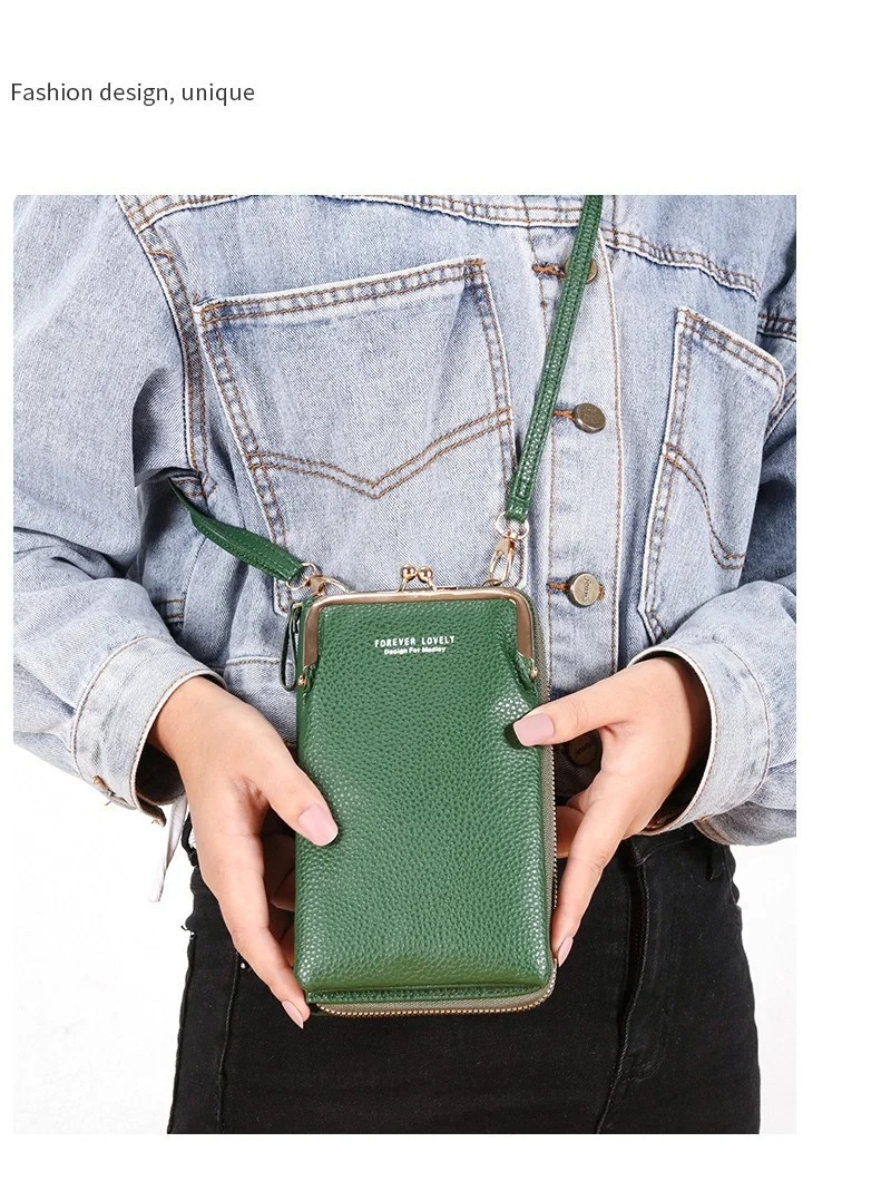 

Small Crossbody Bag Ladies Mini Matte Leather Shoulder Crossbody Bag Clutch Bag Ladies Phone Bag Wallet Handbag Lipstick Bag