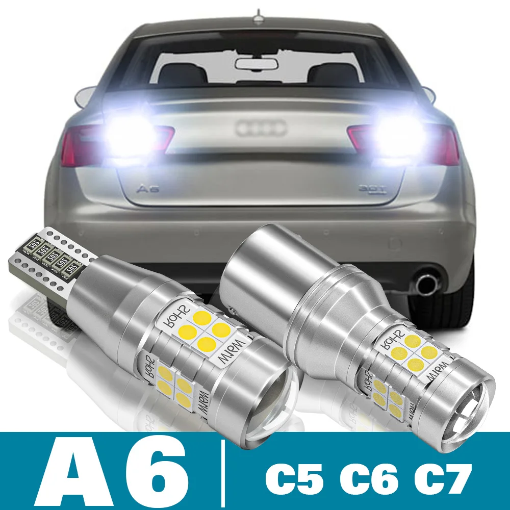 2 шт. светодиодные фонари заднего хода для Audi A6 C5 C6 C7 1997-2014 2006 2007 2008 2009 2010 2011 2012 |