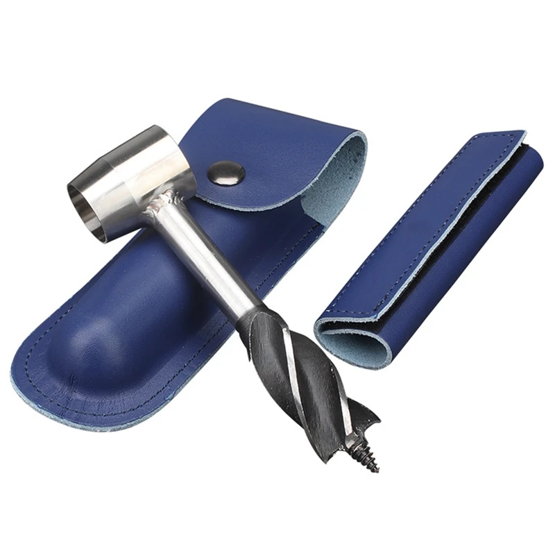 

Durable Manual Auger Bushcraft Hand Auger Wrench Wood Drill Peg Tools and Manual Hole Maker Multitool Outdoor
