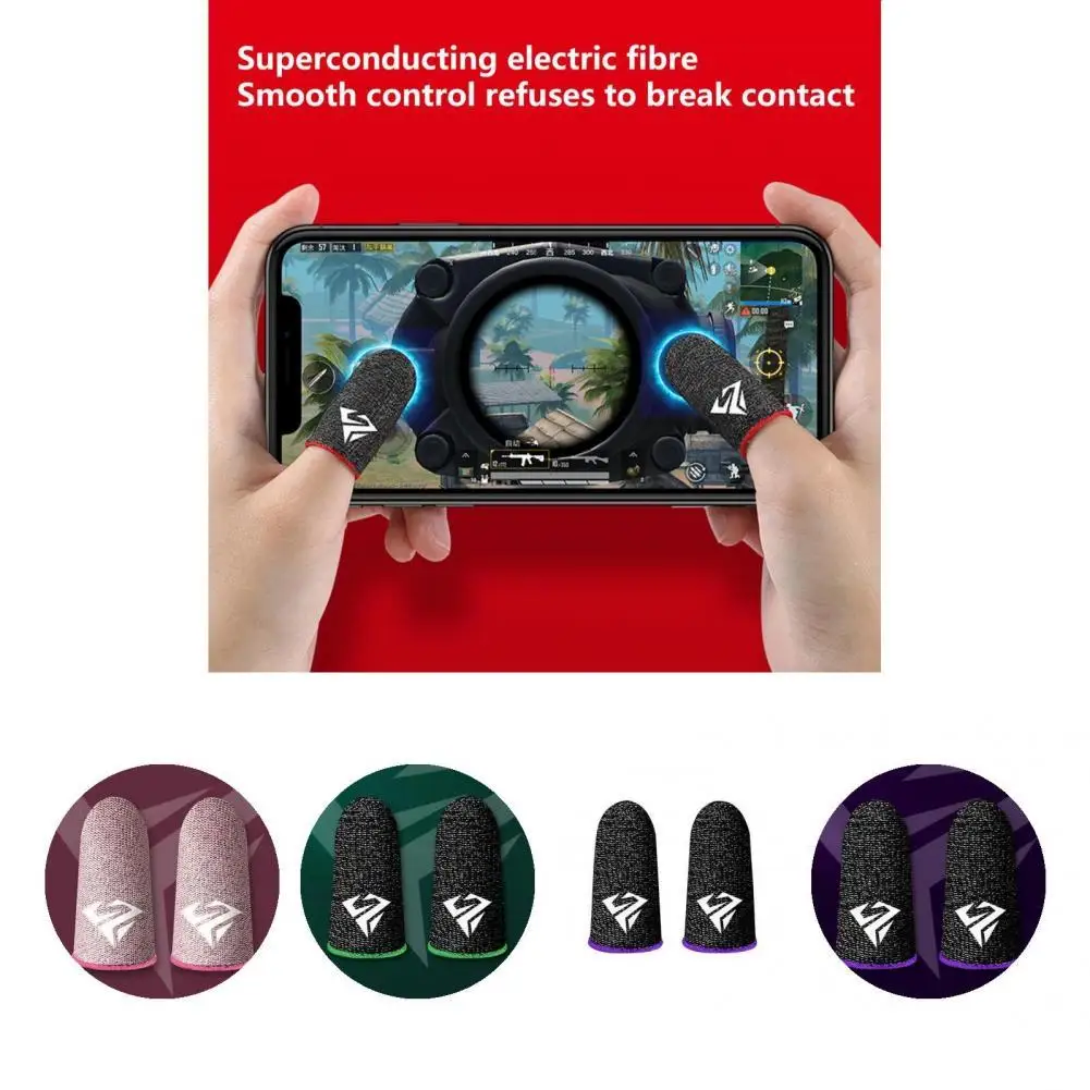 

Gaming Thumb Gloves Premium Mobile Game Thumb Gloves Wear-resistant Long Service Life Gaming Finger Sleeves
