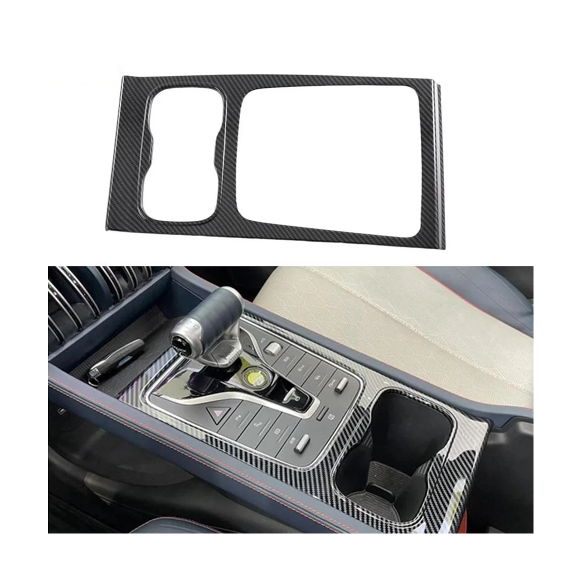 Отделка панели центрального блока управления для BYD Atto 3 Yuan Plus 22-23