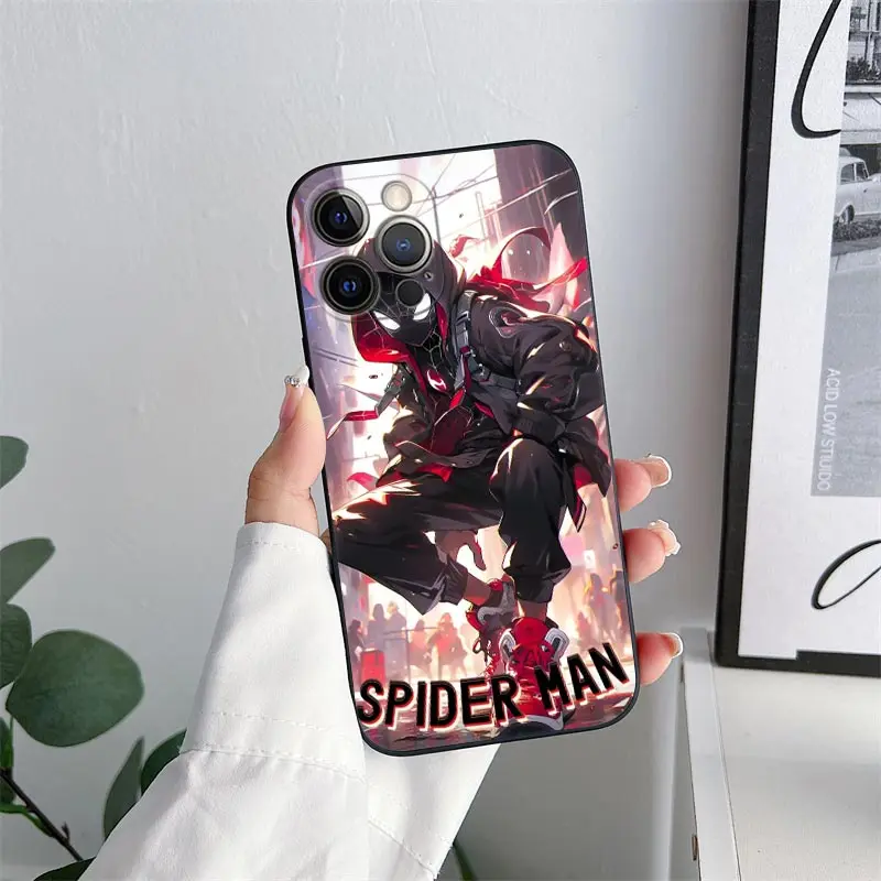 Фото Чехол SPIDER MAN Morales Gwen для Honor 600 Lite 400 Pro X9D X8D X7D X6D X9B X8B X7B X9C X9A X5C Y7 Y9 2019 Magic 6 7 Lite №4