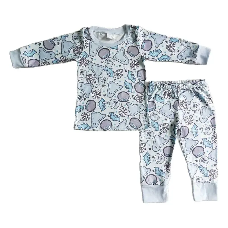 

Детская одежда для Хэллоуина BLP0001, Топ с длинным рукавом и брюки, с рисунком из мультфильма