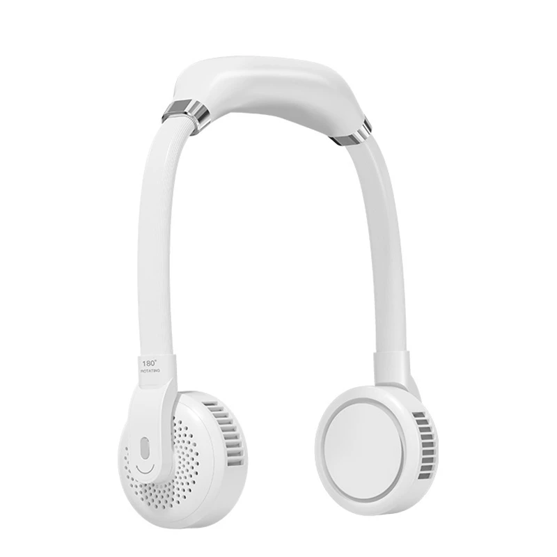 

USB-вентилятор на шею без листьев, 2000 мА · ч